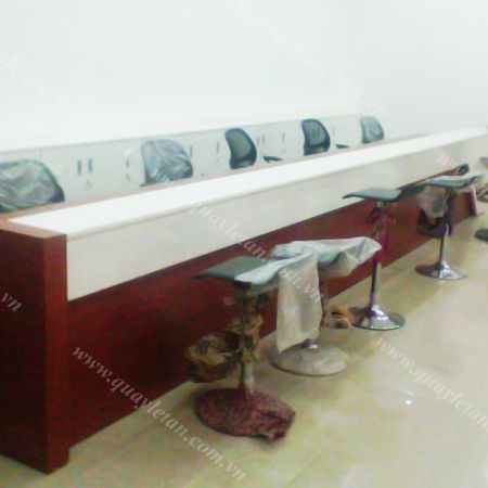 Quầy Lễ Tân Thấp Giá Rẻ QLTT M08